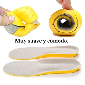 Plantillas para zapatos, plantillas de espuma viscoelástica, que proporcionan una excelente absorción de impactos y amortiguación para aliviar los pie