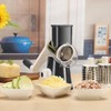 Cambom Rotary Cheese Grater Hand Crank Cheese Shredder for Fresh