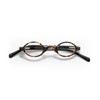 eyebobs Old Money Unisex Premium Readers, Matte Tortoise Front with
