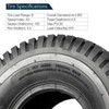 MaxAuto Lawn Mower Turf Tires 15x6-6 Front & 20x8-8 Rear