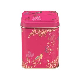 Sara Miller Pink Birds 100gm Square Tin