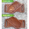 HOGIKUO Leather Knife Sheath for Belt,Knife Sheaths fit 4" to