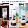 Bincoo Drip Cold Brew Coffee Maker,450ml High Borosilicate Glass Ice