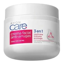 Crema Facial Antiarrugas Avon Care Ácido Hialurónico Todo Tipo Piel