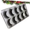 Healeved 10pairs Simulation Eyelashes Handmade Faux Lashes for Natural Eye
