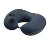 Neck Pillow U Shape Portable Press Inflatable Ice Silk Travel