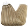 Ugeat Micro Bead Hair Extensions Highlight Blonde Micro Loop Hair