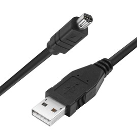 UC-E1 USB Data Cable Compatible with Nikon Coolpix 8700, 8400, 5700, 5400, 5000, 4500, 4300, 995, 990, 885, 880 Digital Cameras – USB Sync Cord