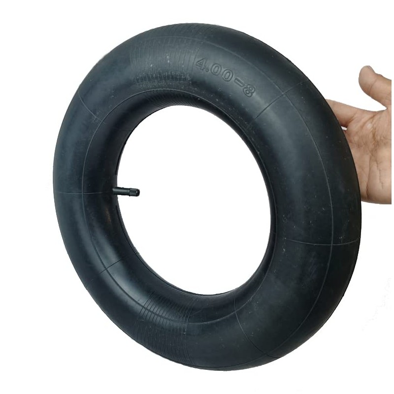 2Pcs Wheelbarrow Inner Tubes 4.80/4.00-8 with TR-13 Straight valve for