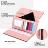 Pomelo Best Wallet Women RFID Blocking Trifold Credit Card Holder