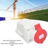 Industrial Connector Electrical 4 Pin 32A 3P+E IP44 Waterproof Dustproof