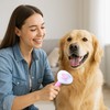 Magic Self-Cleaning Slicker Brush for Dogs & Cats – Deshedding