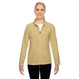 TEAM 365 Ladies Campus Microfleece Jacket, Sport Vegas Gold, X-Large