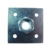 DAIDOHANT 10102608 Nut with Plate [Iron/Trivalent Chromate Plating] (Standard) M10