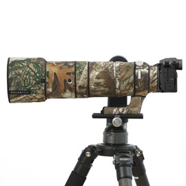 Rolanpro Waterproof Lens Cover Camouflage Rain Cover for Nikon AF-S 500mm F5.6E PF ED VR Lens Protective Case Guns Clothing-#27 Jungle camouflage