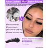 Lash Clusters Kit Thick Eyelash Clusters Kit 200D/300D Volume Individual