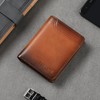 SENDEFN Men's Leather Wallet with RFID Protection - Men's Wallet