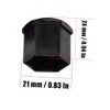QPINGH 20PCS Car Wheel Nut Caps, 21mm Universal Lug Nut