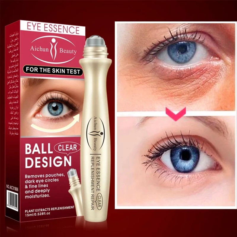 Aichun Beauty Serum Roll On Ojos Cansados Oscuros Y Líneas