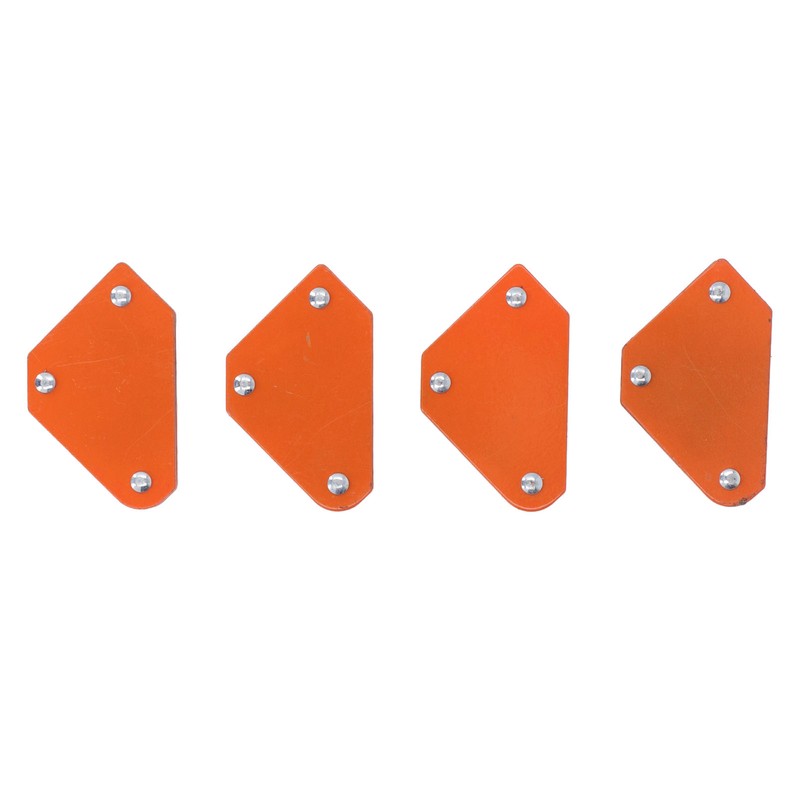 4Pcs Welding Magnet Positioner Right Angle Nylon Protection Cover Magnetic