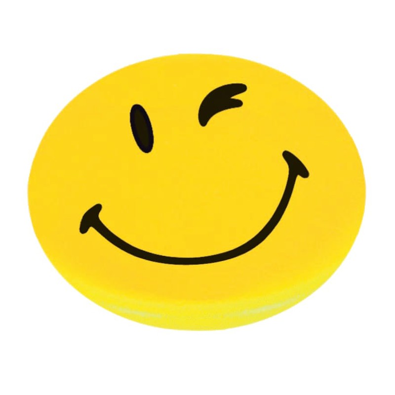 'Franken HM20S/8 Holding Magnet – Happy" 40 mm yellow