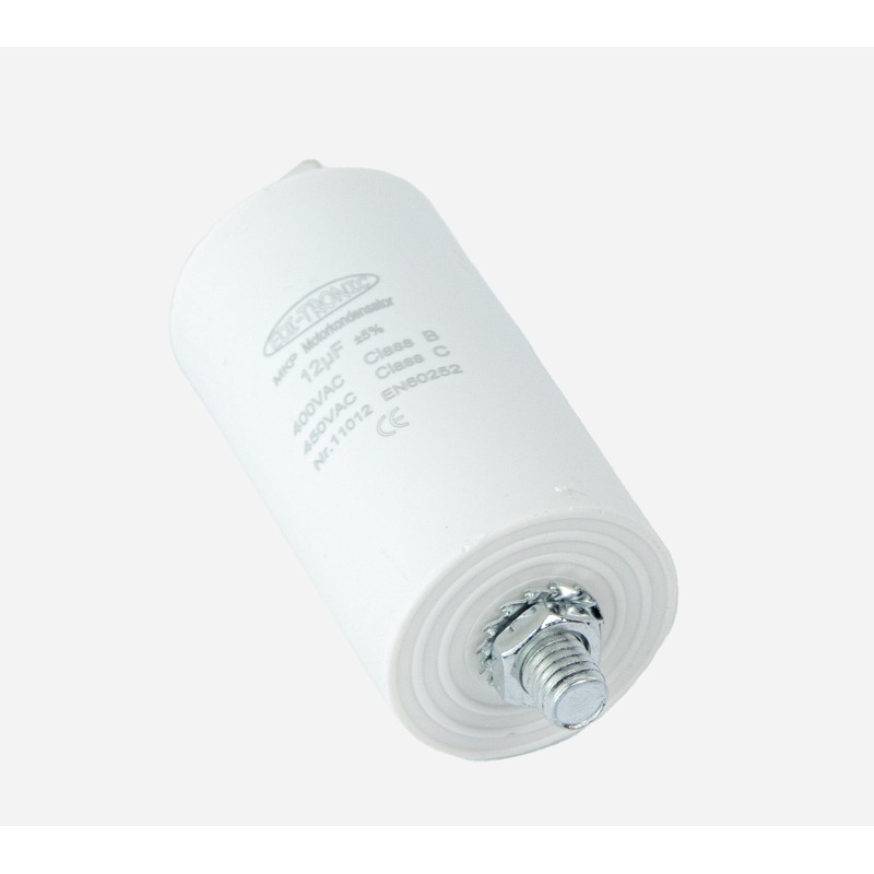 Starting Capacitor, Motor Capacitor, Working Capacitor MKP 12 μF, 450
