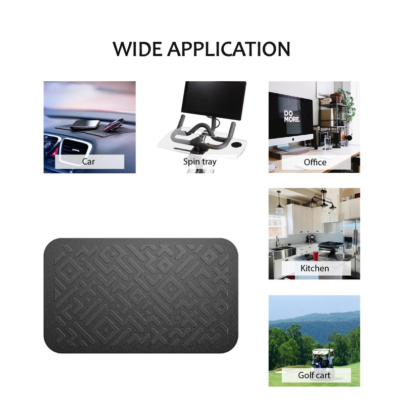 Car Dashboard Non Slip Mat, Brlvget Anti Slip Gel Pad,