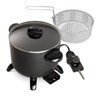 Presto 06006 Kitchen Kettle Multi-Cooker/Steamer(Black versatile 11.5 x 9 x