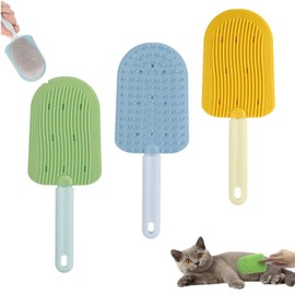 3pcs Cat Comb,Portable Cat Tongue Brush, Pet Grooming Brush,Pet Grooming for Hairballs & Keeping Clean