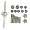 Generic 31PCS Mini Metric Tap and Die Set, HSS, M1.0-M2.5,