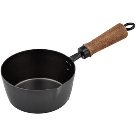 Pearl Metal HB-5429 Iron One-Handed Tempura Pot, 5.5 inches (14 cm), Petite