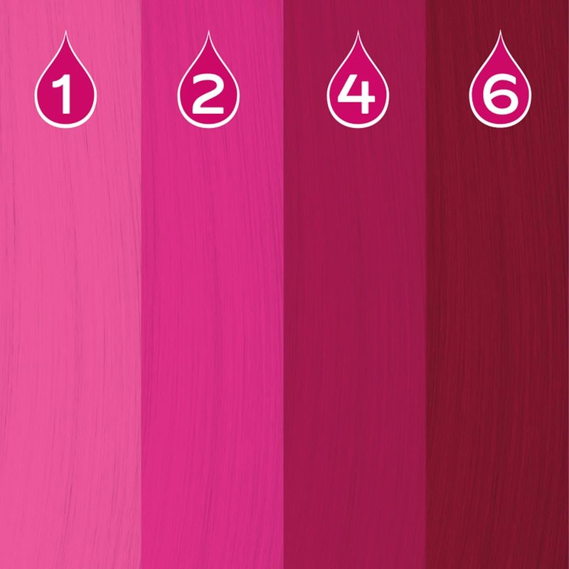 Crazy Color Pink Power Pigments 30 Uses | Ultra Concentrated