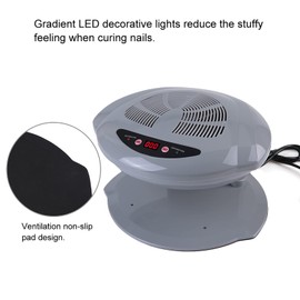 Nail Dryer Fan, Nail Fan Dryer, Hot & Cold Air Nail Polish Drying Fan Professional Nail Drying Fan Nail Polish Dryer Machine Gel Nail Dryer for Home Salon Both Hands and Feet Use