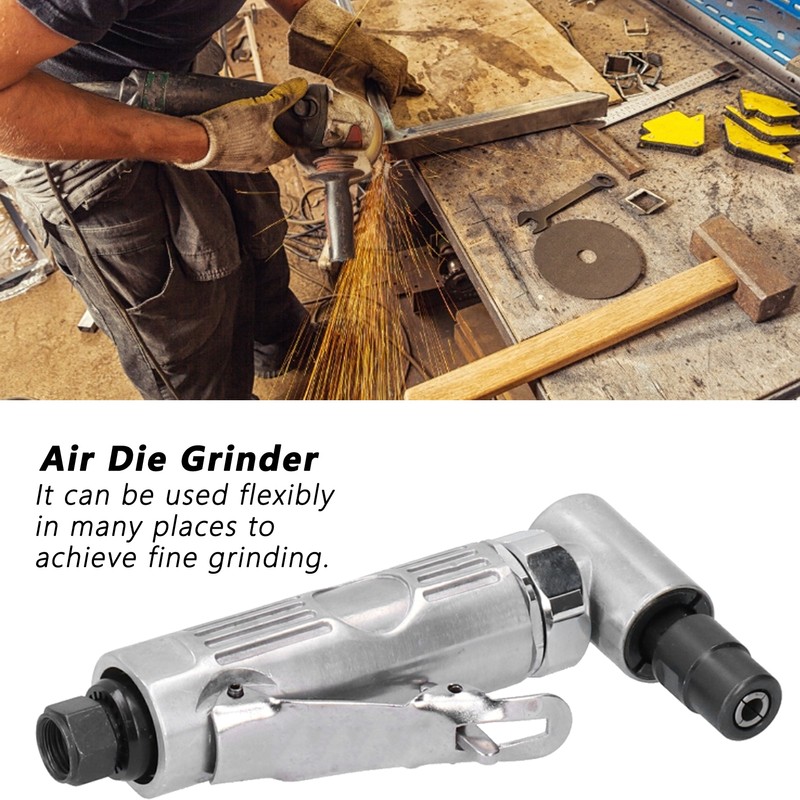 Portable Air Die Grinder 90 Degree Grinding Engraving Polishing Machine