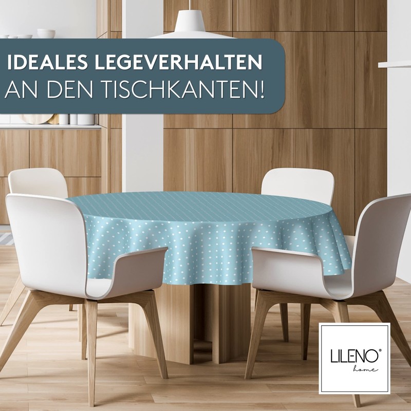 Lileno Home Washable Tablecloth