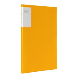 Kokuyo A4 Carry-All Clear Book, Fixed Back Pocket