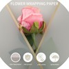 20 Sheets Bouquet Wrapping Paper Waterproof Flower Paper Flowers Paper