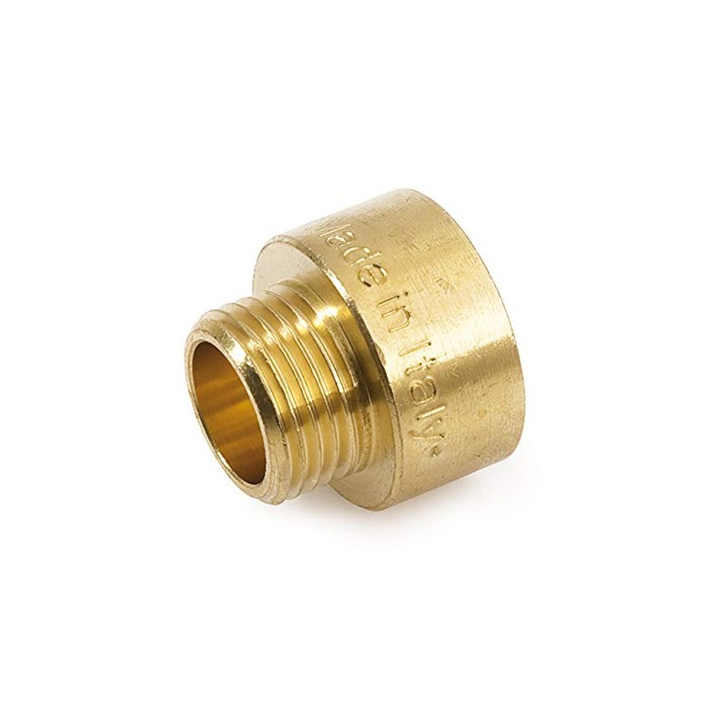 Brass Reducer 1 1/4 Inch Female x 3/4 Inch Male