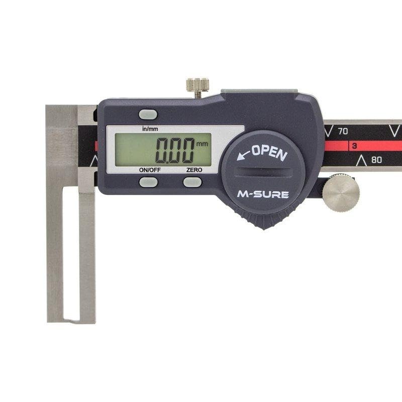 M-SURE MS-230-150 Digital Caliper Inside Groove 8-150mm (0.235-6 inch) MS-230