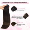 Sweetmet Pro2.0 Clip in Hair Extensions Real Human Hair 120g