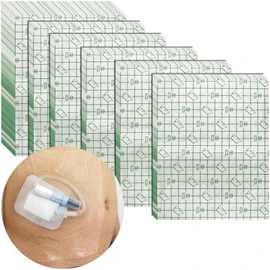 Shower Protector | 10x12 Inch Dialysis Catheter Shower Cover | Large Waterproof Picc Line Chemo Chest Port Wounds Dressing Shields Water Barrier Bandage (Pack of 25)