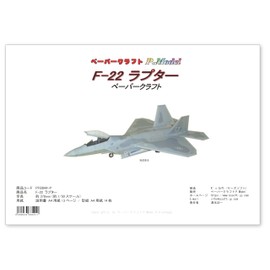 F-22 Raptor Paper Craft/Paper Model/Paper Model Kit pc5