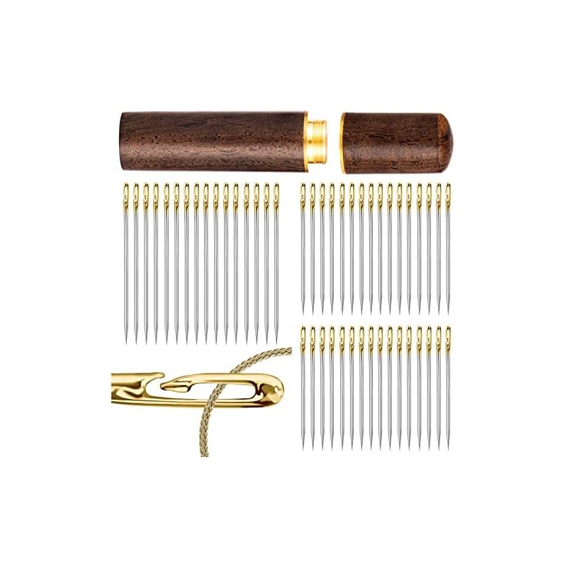 Agujas de coser autorroscantes CHAFFIT 48 pcs – 3 tamaños