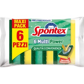 Spontex sponge dish Fibraplus-x6