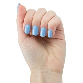 noorb beauty Blue Gel Polish, Natural Gel Nail Polish with Organic Pigments, Soak Off UV Nail Gel Polish Blue Color