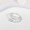 BEILIN Stethoscope Rings for Women 925 Sterling Silver Adjustable Heart