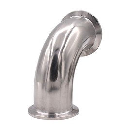 DERNORD 1-1/2" Tube OD Elbow 90 Degree Sanitary Pipe Fitting SS304 Tri Clamp 1.5 Inch