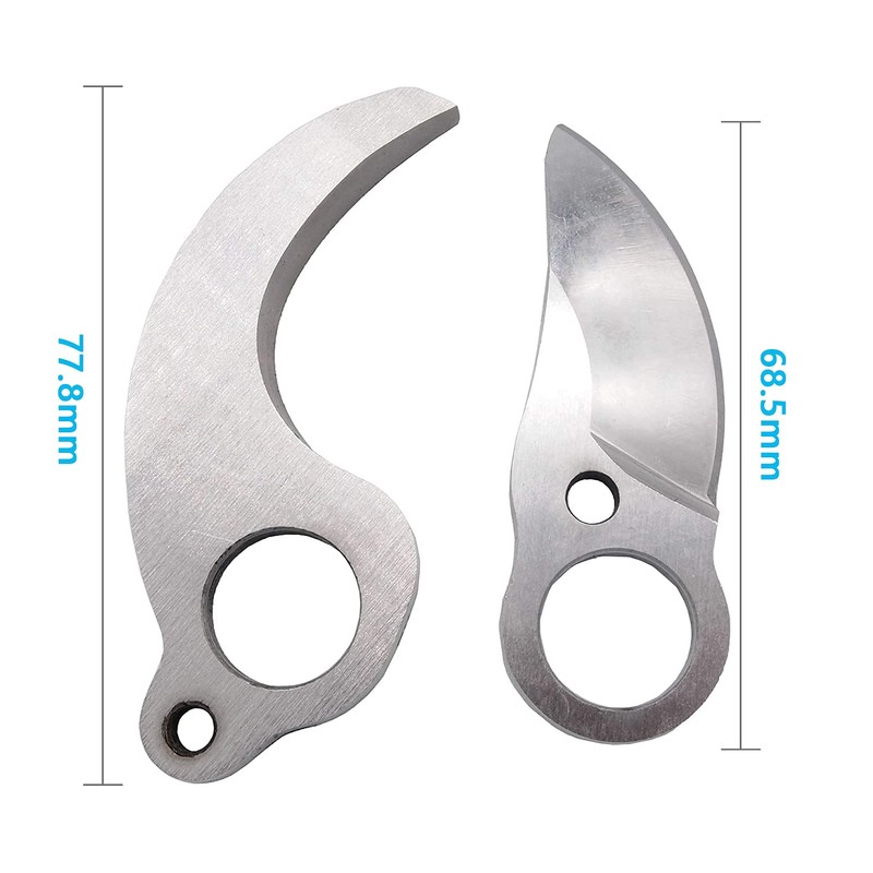 Electric Pruning Shears Replacement Blade Set, Open Size: 1.2 inches