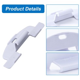 FIX ZHANG 3/4inch Cordless Shades Handles Replacement for Hunter Douglas LiteRise Duette and Applause-3pack