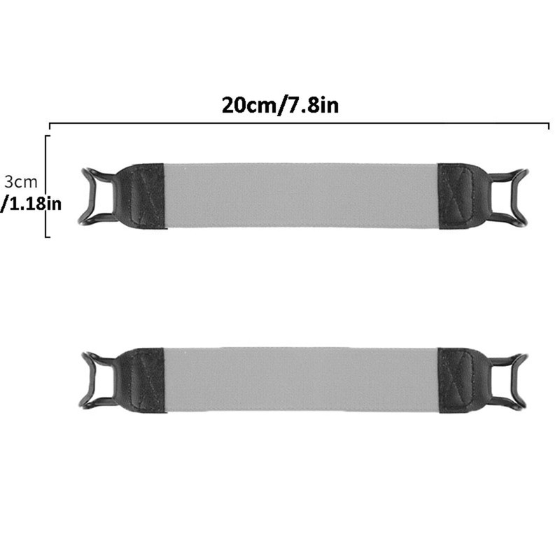 Yuecy 2 Pack Adjustable Hand Strap for Tablet,High Elasticity One-Handed